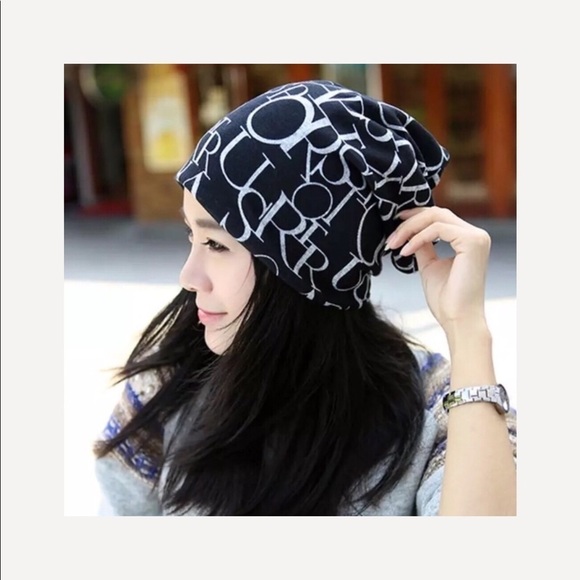 Streetwear Hat l BLACK BEANIE CAP - Picture 1 of 2